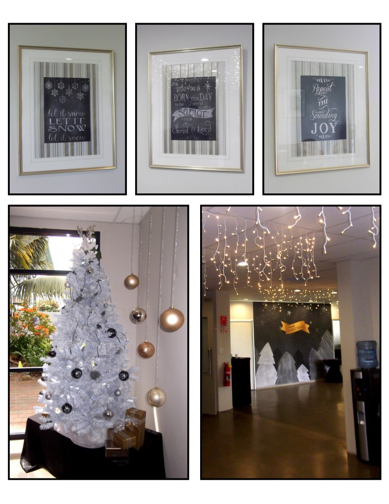 Christmas Foyer Decor 2