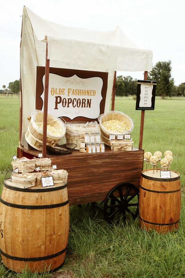 The Rustic Popcorn Bar