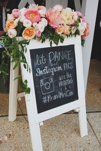 Wedding Hashtag Sign