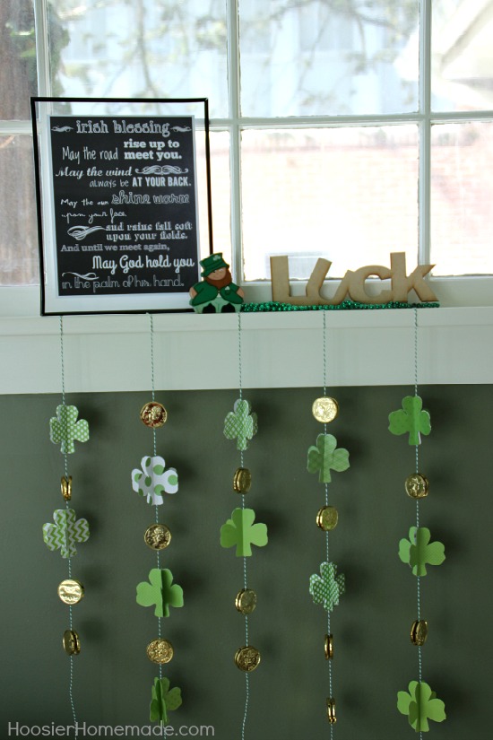 Shamrock Garland