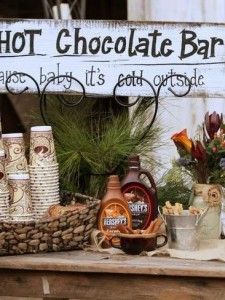 Hot Chocolate Bar