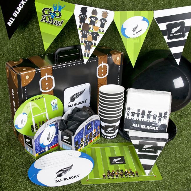 All Blacks Party Supplies