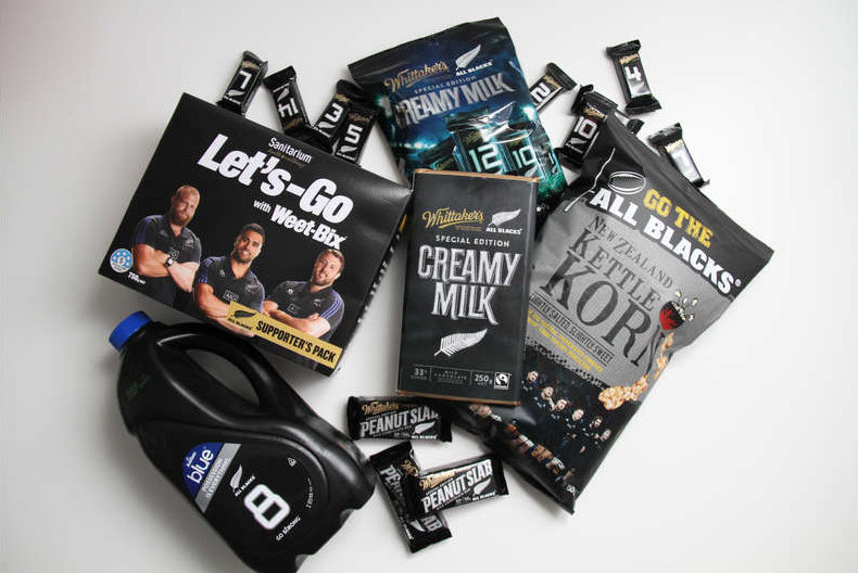 All Blacks food products