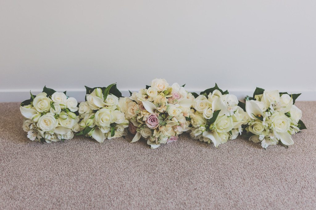 CoraleeStone Bridal Party flowers