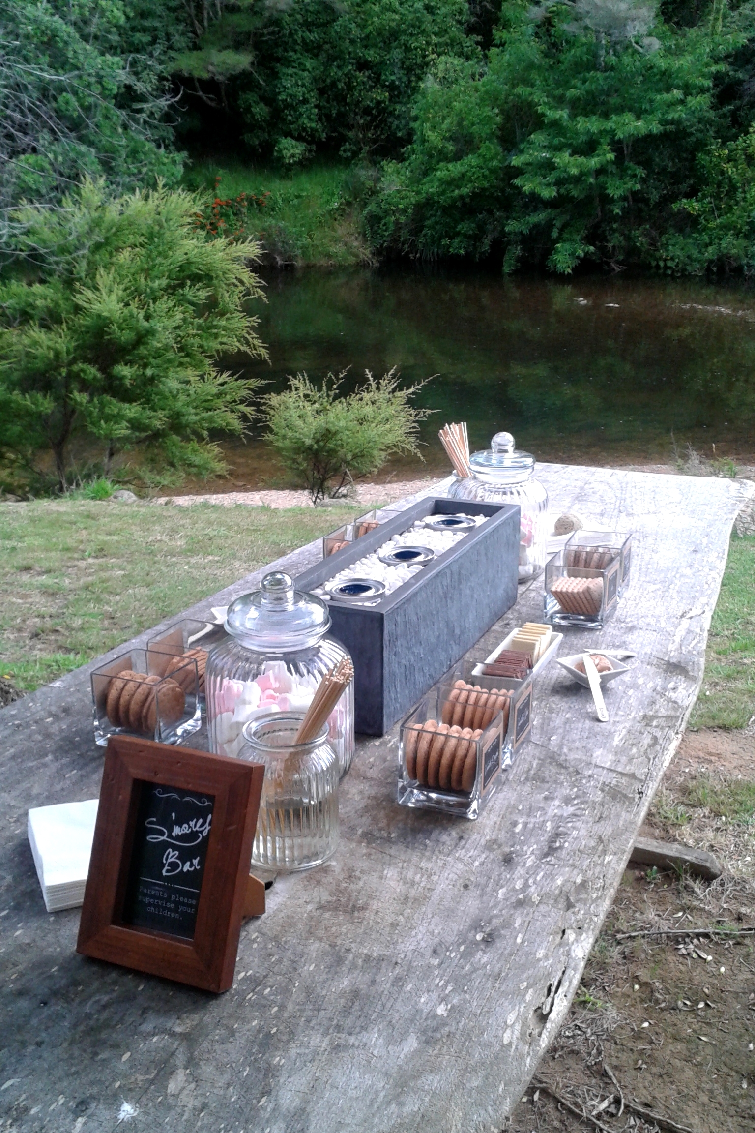 S'mores by the Riverside