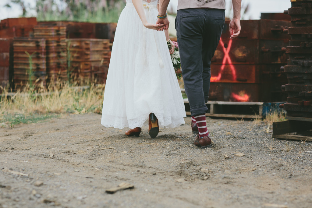 Bride and Groom on Location