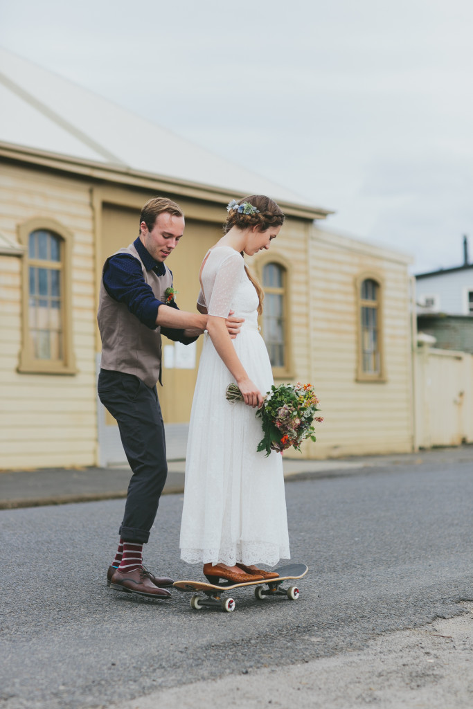 Bride and Groom on Location