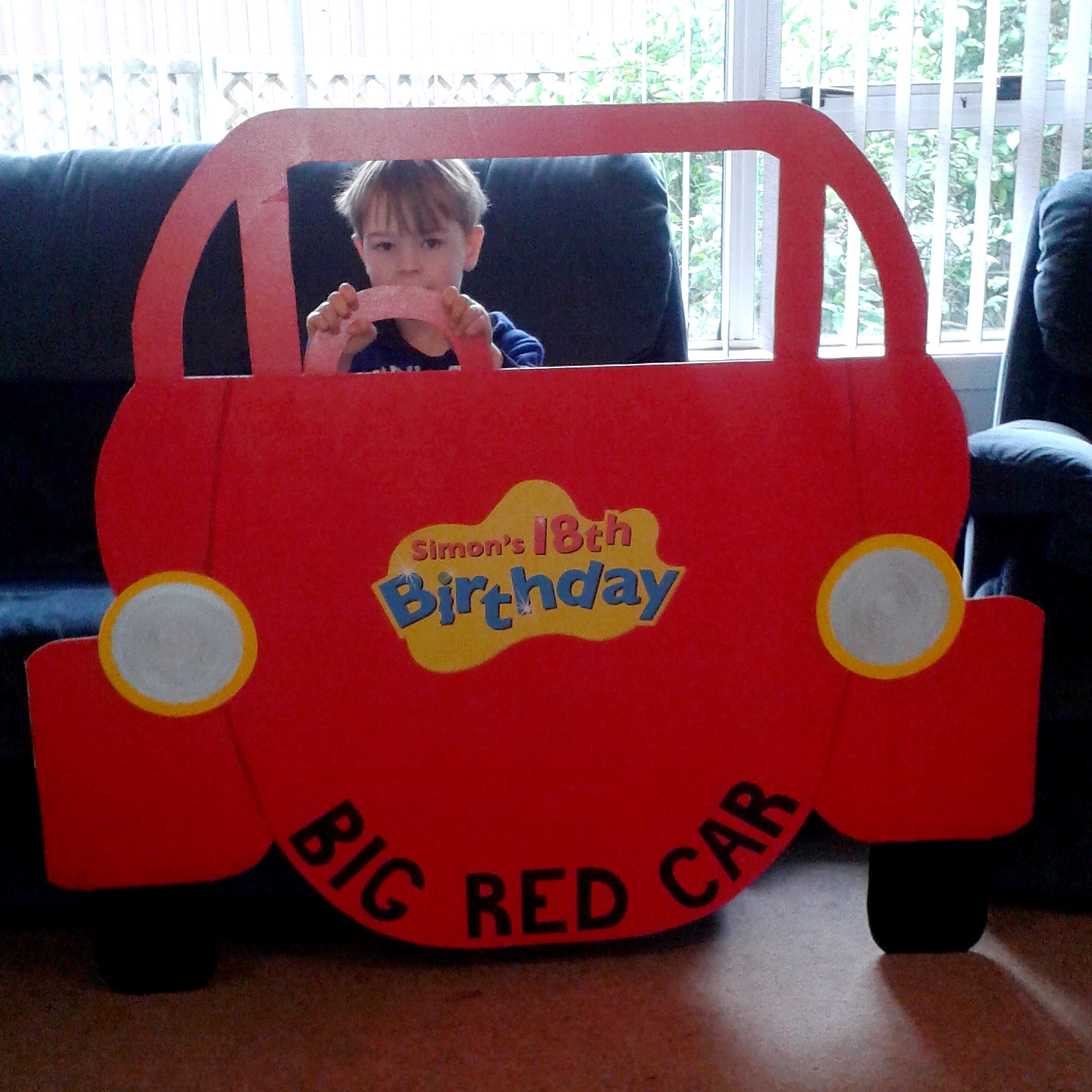 Big Red Car Photo Booth