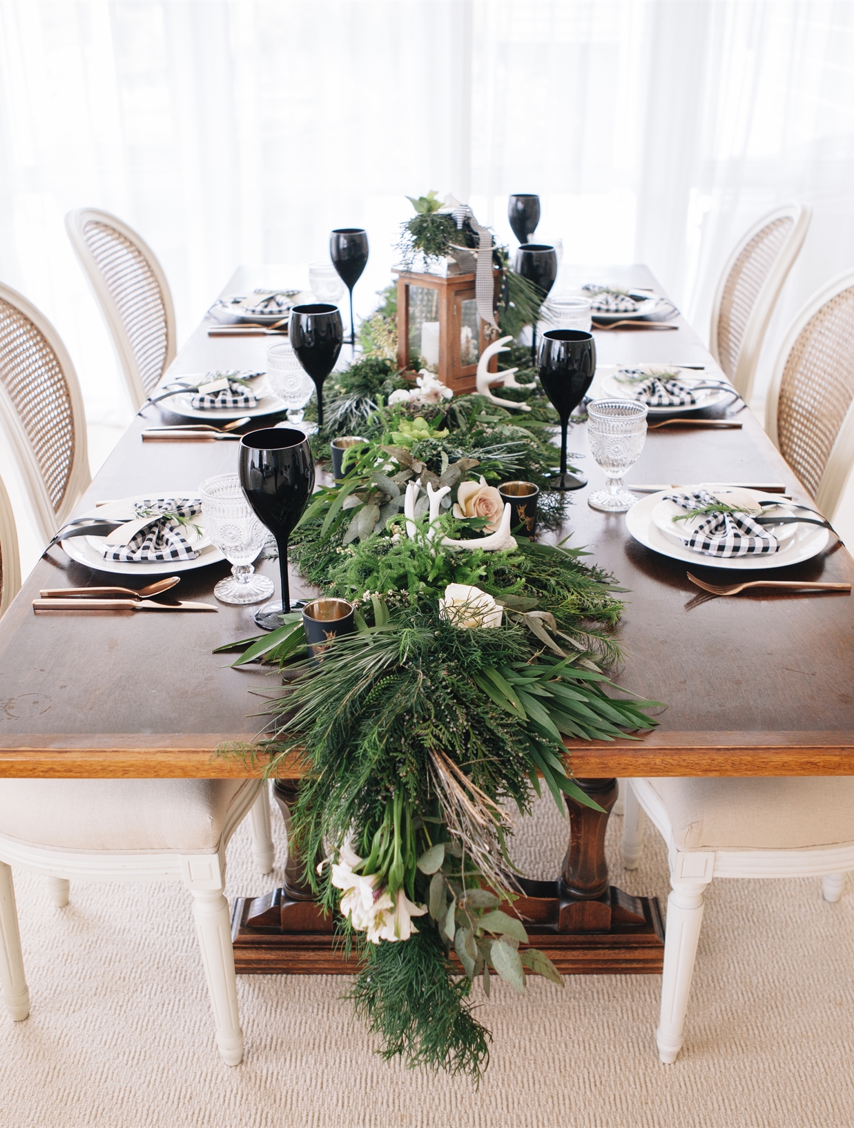 Rustic Elegance Tablescape