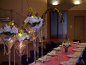 Table settings and vases 1